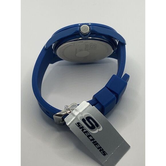 Sketchers SR5009 Men's Blue Silicone Analog Blue Dial Quartz Genuine Watch LW52 - Picture 10 of 11